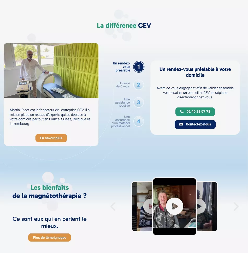 Site web CEV